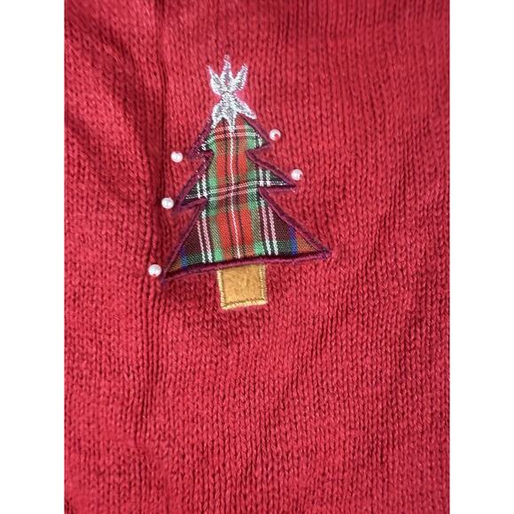 Designers Originals Studio Joy Christmas Sweater Vest M Stockings Whimsical - Picture 8 of 9